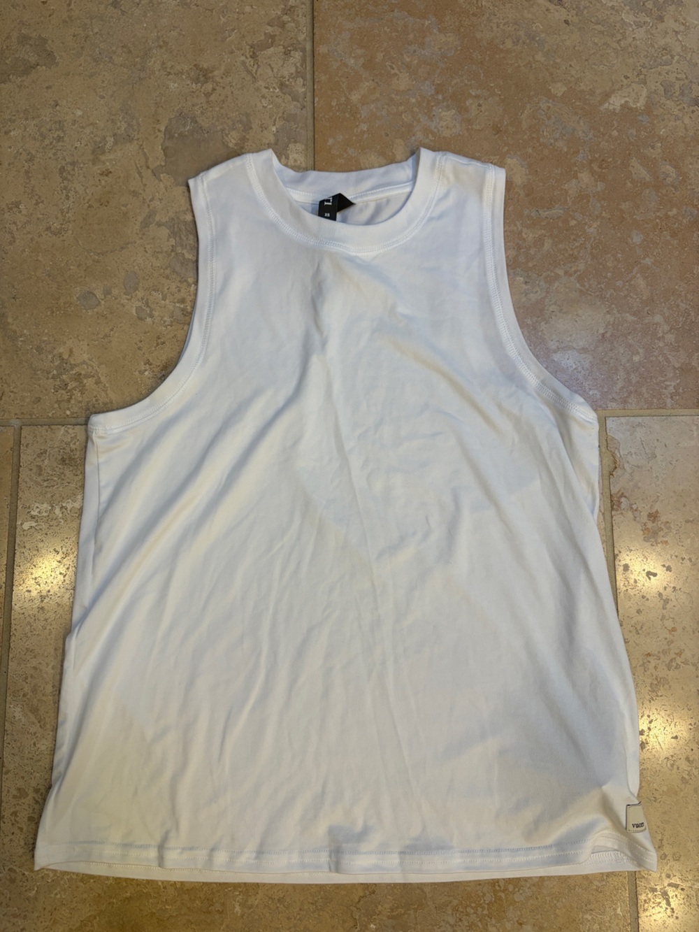 Vuori white tank top